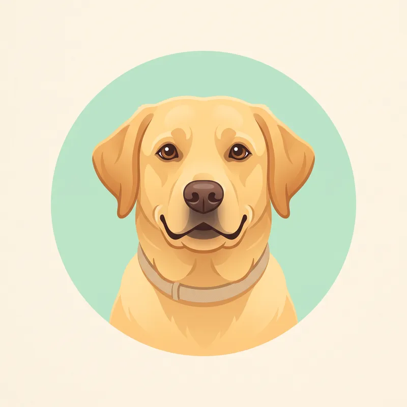 Labrador illustration