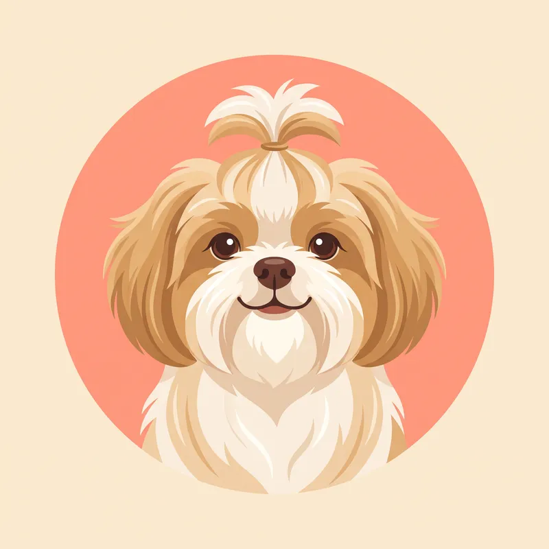 Shih Tzu illustration