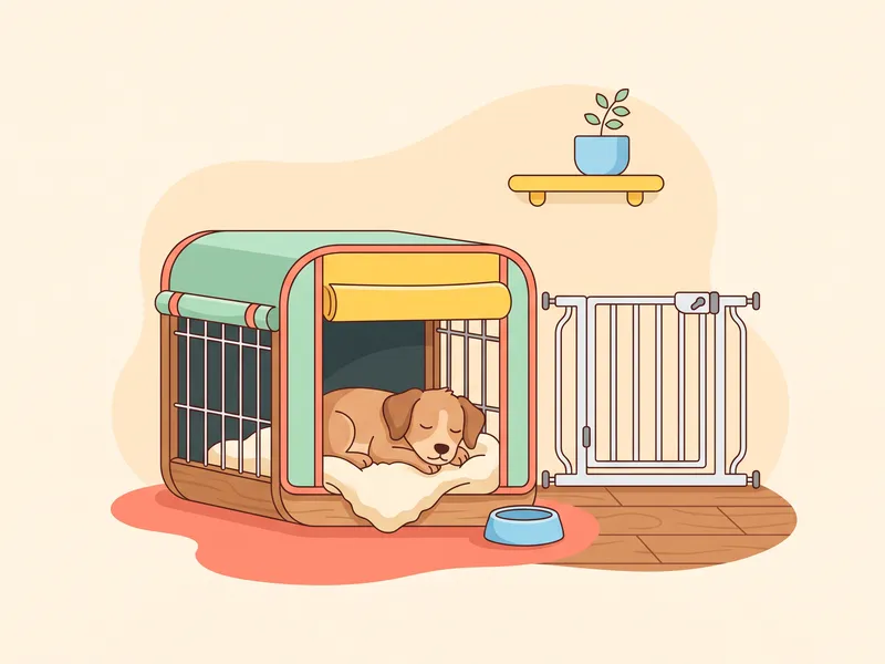 Crates & Home illustration
