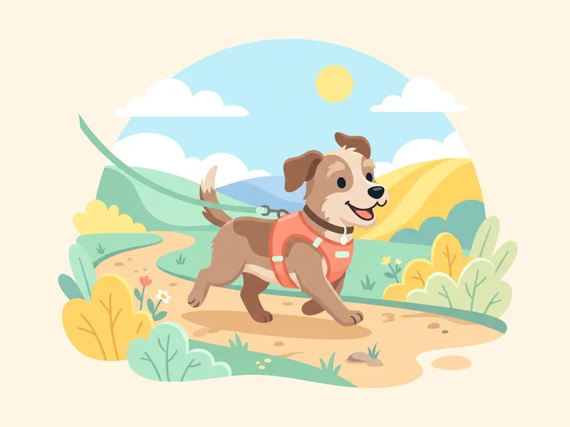 Walking illustration