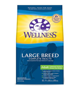 Wellness Complete Health Large Breed Chicken & Rice Natural Dog Food